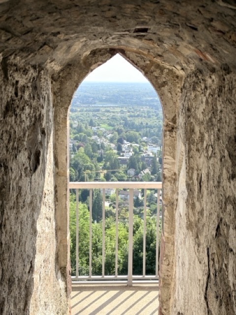 德國Karlsruhe卡魯斯魯爾|交換生帶你走進當地人的生活~ 20 Durlach Turmberg Karlsruhe Panorama terrace Turmberg Aussichtsterrasse Turmberg Durlach觀景台 Karlsruhe爬山 Durlach 登山入口