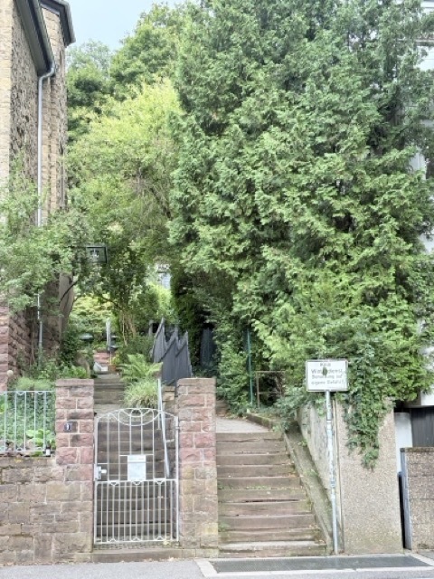 德國Karlsruhe卡魯斯魯爾|交換生帶你走進當地人的生活~ 18 Durlach Turmberg Karlsruhe Panorama terrace Turmberg Aussichtsterrasse Turmberg Durlach觀景台 Karlsruhe爬山 Durlach 登山入口