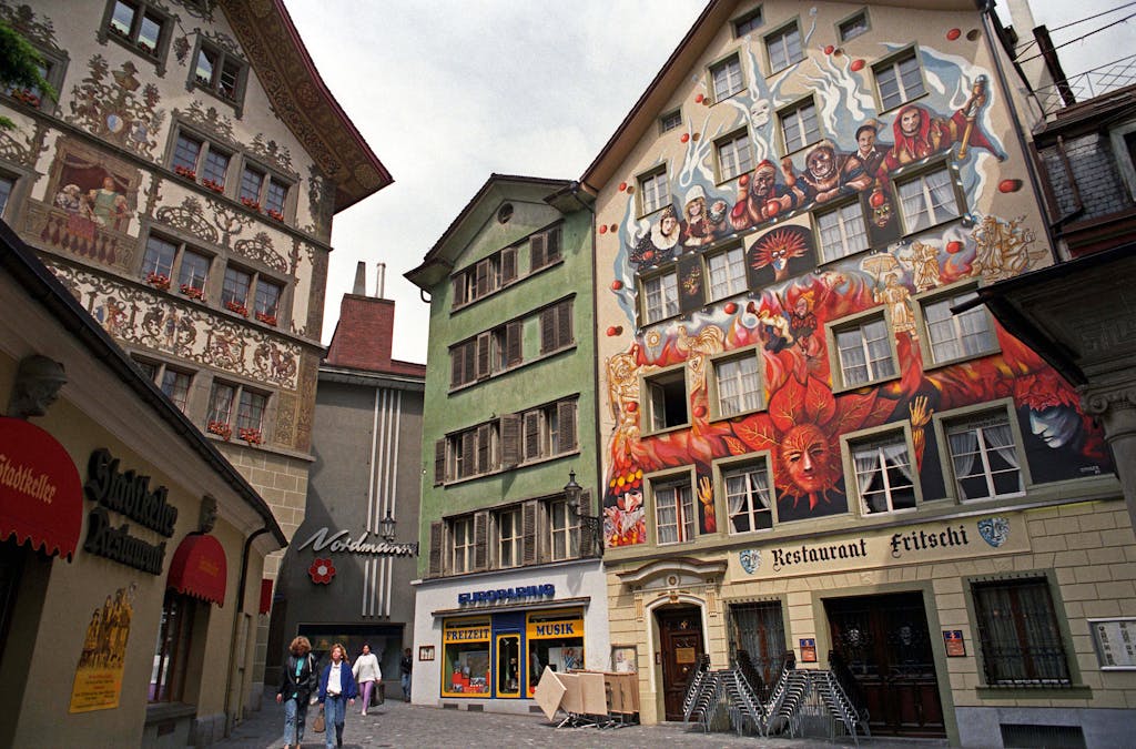 瑞士琉森Lucerne 瑞士琉森Luzern Lucerne景點 Lucerne老城